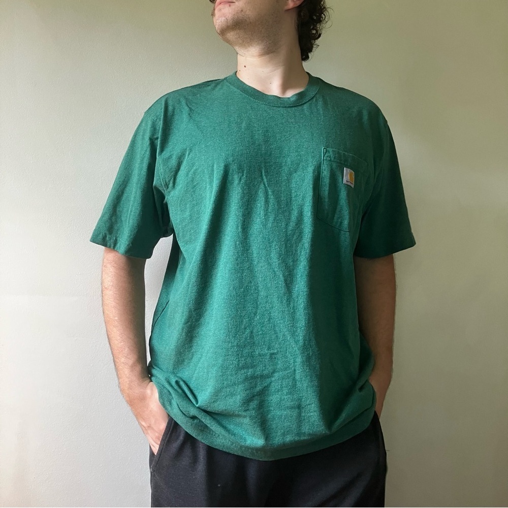 Carhartt | Loose Fit Heavyweight Short Sleeve Pocket Baggy T-Shirt